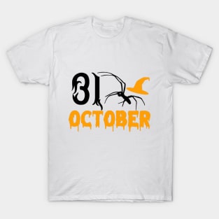 31 october Halloween T-Shirt